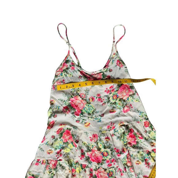 Altard State Womens Floral Sundress White Multicolor Size L Cotton Blend Boho - Picture 6 of 6